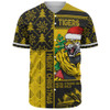Richmond Baseball Shirt Merry Christmas Knit Style Festive Spirit