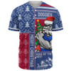 Western Bulldogs Baseball Shirt Merry Christmas Knit Style Festive Spirit