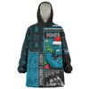 Port Adelaide Snug Hoodie Merry Christmas Knit Style Festive Spirit