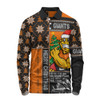 GWS GIANTS Long Sleeve Polo Shirt Merry Christmas Knit Style Festive Spirit