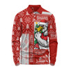 Sydney Swans Long Sleeve Polo Shirt Merry Christmas Knit Style Festive Spirit