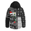 Collingwood Hooded Padded Jacket Merry Christmas Knit Style Festive Spirit