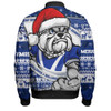 Canterbury-Bankstown Bulldogs Bomber Jacket Ugly Knit Style For Christmas Game Fans