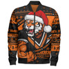 Wests Tigers Bomber Jacket Ugly Knit Style For Christmas Game Fans
