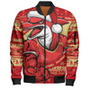 Redcliffe Dolphins Bomber Jacket Ugly Knit Style For Christmas Game Fans