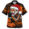 Wests Tigers Hawaiian Shirt Ugly Knit Style For Christmas Game Fans