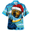 Gold Coast Titans Hawaiian Shirt Ugly Knit Style For Christmas Game Fans