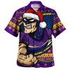 Melbourne Storm Hawaiian Shirt Ugly Knit Style For Christmas Game Fans