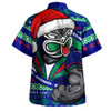 New Zealand Warriors Hawaiian Shirt Ugly Knit Style For Christmas Game Fans