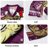 Queensland Maroons Hawaiian Shirt Ugly Knit Style For Christmas Game Fans