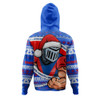 Newcastle Knights Hoodie Ugly Knit Style For Christmas Game Fans