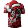 St. George Illawarra Dragons Polo Shirt Ugly Knit Style For Christmas Game Fans