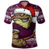 Queensland Maroons Polo Shirt Ugly Knit Style For Christmas Game Fans Queensland Maroons Polo Shirt Ugly Knit Style For Christmas Game Fans