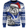 Canterbury-Bankstown Bulldogs Sweatshirt Ugly Knit Style For Christmas Game Fans