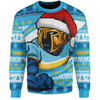 Gold Coast Titans Sweatshirt Ugly Knit Style For Christmas Game Fans