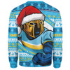 Gold Coast Titans Sweatshirt Ugly Knit Style For Christmas Game Fans
