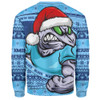 New South Wales Blues Sweatshirt Ugly Knit Style For Christmas Game Fans