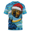 Gold Coast Titans T-Shirt Ugly Knit Style For Christmas Game Fans