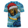 Gold Coast Titans T-Shirt Ugly Knit Style For Christmas Game Fans