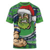 Canberra Raiders T-Shirt Ugly Knit Style For Christmas Game Fans
