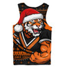 Wests Tigers Men Singlet Ugly Knit Style For Christmas Game Fans Wests Tigers Men Singlet Ugly Knit Style For Christmas Game Fans