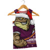 Queensland Maroons Men Singlet Ugly Knit Style For Christmas Game Fans