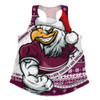 Manly Warringah Sea Eagles Women Racerback Singlet Ugly Knit Style For Christmas Game Fans