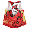Redcliffe Dolphins Women Racerback Singlet Ugly Knit Style For Christmas Game Fans