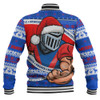 Newcastle Knights Baseball Jacket Ugly Knit Style For Christmas Game Fans