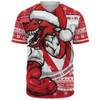 St. George Illawarra Dragons Baseball Shirt Ugly Knit Style For Christmas Game Fans