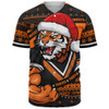 Wests Tigers Baseball Shirt Ugly Knit Style For Christmas Game Fans