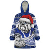 Canterbury-Bankstown Bulldogs Snug Hoodie Ugly Knit Style For Christmas Game Fans