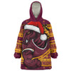 Brisbane Broncos Snug Hoodie Ugly Knit Style For Christmas Game Fans