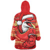 Redcliffe Dolphins Snug Hoodie Ugly Knit Style For Christmas Game Fans Redcliffe Dolphins Snug Hoodie Ugly Knit Style For Christmas Game Fans