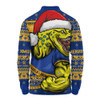 Parramatta Eels Long Sleeve Polo Shirt Ugly Knit Style For Christmas Game Fans