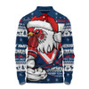 Sydney Roosters Long Sleeve Polo Shirt Ugly Knit Style For Christmas Game Fans