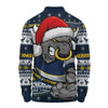 North Queensland Cowboys Long Sleeve Polo Shirt Ugly Knit Style For Christmas Game Fans