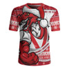 St. George Illawarra Dragons Rugby Jersey Ugly Knit Style For Christmas Game Fans