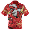 Redcliffe Dolphins Zip Polo Shirt Ugly Knit Style For Christmas Game Fans