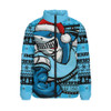 Cronulla-Sutherland Sharks Padded Jacket Ugly Knit Style For Christmas Game Fans Cronulla-Sutherland Sharks Padded Jacket Ugly Knit Style For Christmas Game Fans