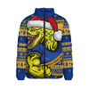 Parramatta Eels Padded Jacket Ugly Knit Style For Christmas Game Fans