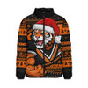 Wests Tigers Padded Jacket Ugly Knit Style For Christmas Game Fans