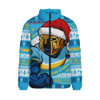 Gold Coast Titans Padded Jacket Ugly Knit Style For Christmas Game Fans