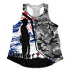Australia Women Racerback Singlet Remembrance Day Heroic Soldier Legacy