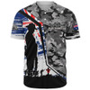 Australia Baseball Shirt Remembrance Day Heroic Soldier Legacy Australia Baseball Shirt Remembrance Day Heroic Soldier Legacy