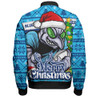 New South Wales Blues Bomber Jacket Merry Christmas Game Day Knit Style Team Edition New South Wales Blues Bomber Jacket Merry Christmas Game Day Knit Style Team Edition