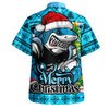 Cronulla-Sutherland Sharks Hawaiian Shirt Merry Christmas Game Day Knit Style Team Edition