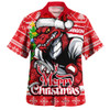 St. George Illawarra Dragons Hawaiian Shirt Merry Christmas Game Day Knit Style Team Edition