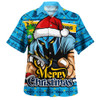 Gold Coast Titans Hawaiian Shirt Merry Christmas Game Day Knit Style Team Edition