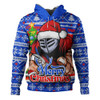 Newcastle Knights Hoodie Merry Christmas Game Day Knit Style Team Edition